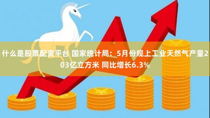 什么是股票配资平台 国家统计局：5月份规上工业天然气产量203亿立方米 同比增长6.3%