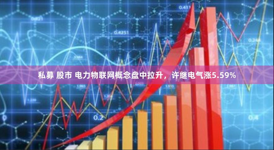 私募 股市 电力物联网概念盘中拉升，许继电气涨5.59%